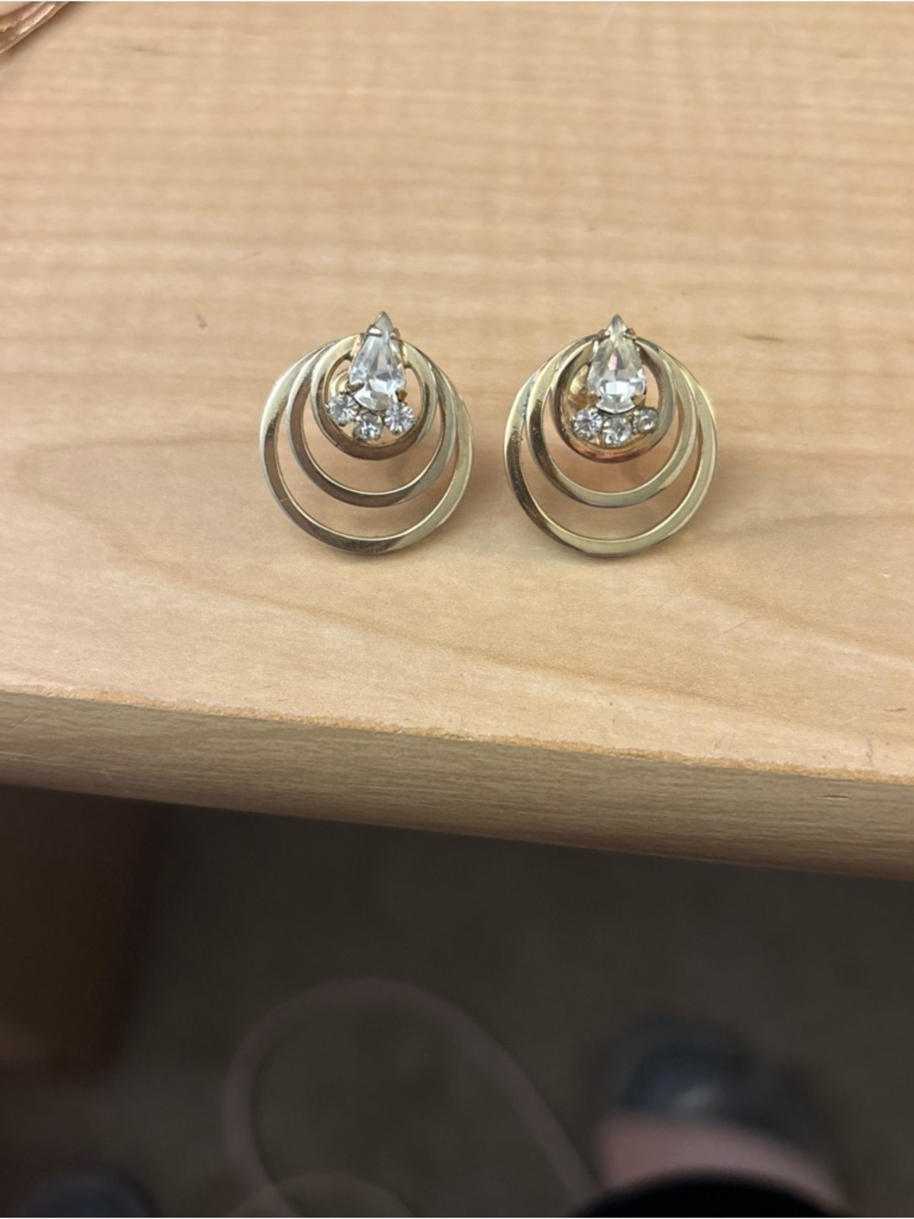 Vintage Goldtone Earrings